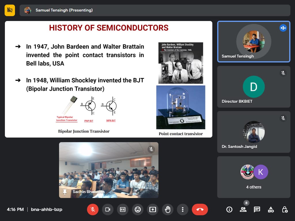 Webinar in Semiconductors cover